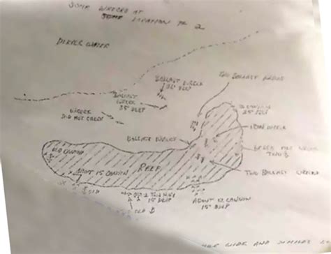 george cooper treasure map.